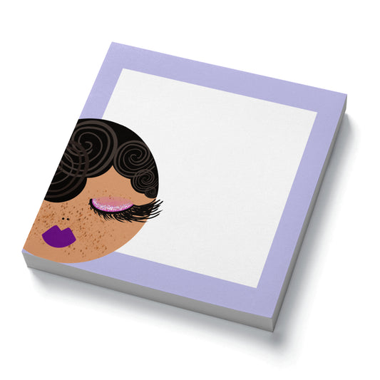 Pepper, Purple Sticky Notes