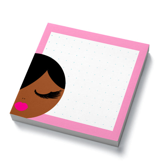 Maxi, Woman Post-It® Notes, Dotted Sheets