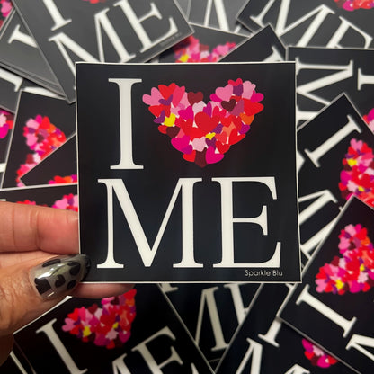 I  ❤️ ME Vinyl Sticker