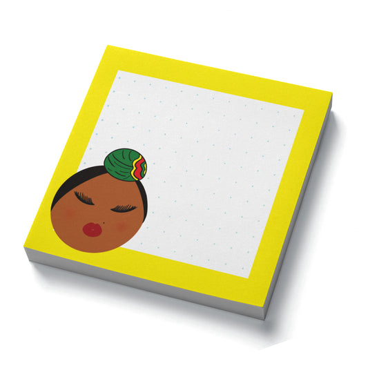 Ivy, Yellow Sticky Notes, Dotted Sheets