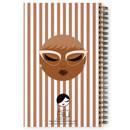 Stephanie, Allergic to Nonsense, 5.5x8.5" Notebook