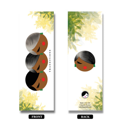 Flower, Transitions Bookmark