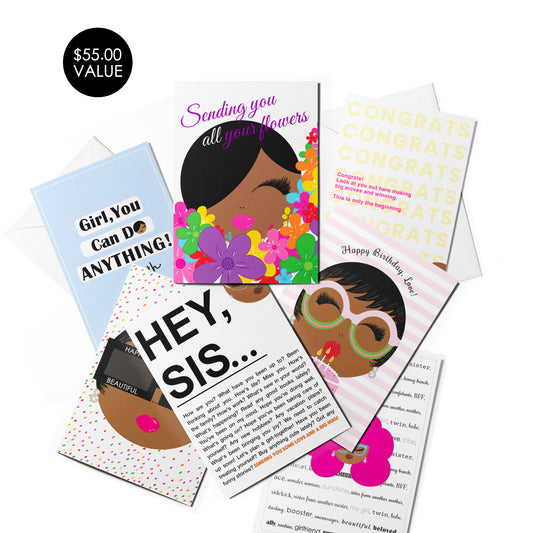 The Card Stash | Assorted Greeting Card Set of 10