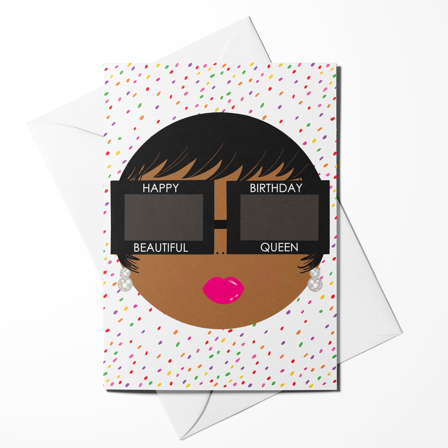 Beautiful Queen Birthday Card