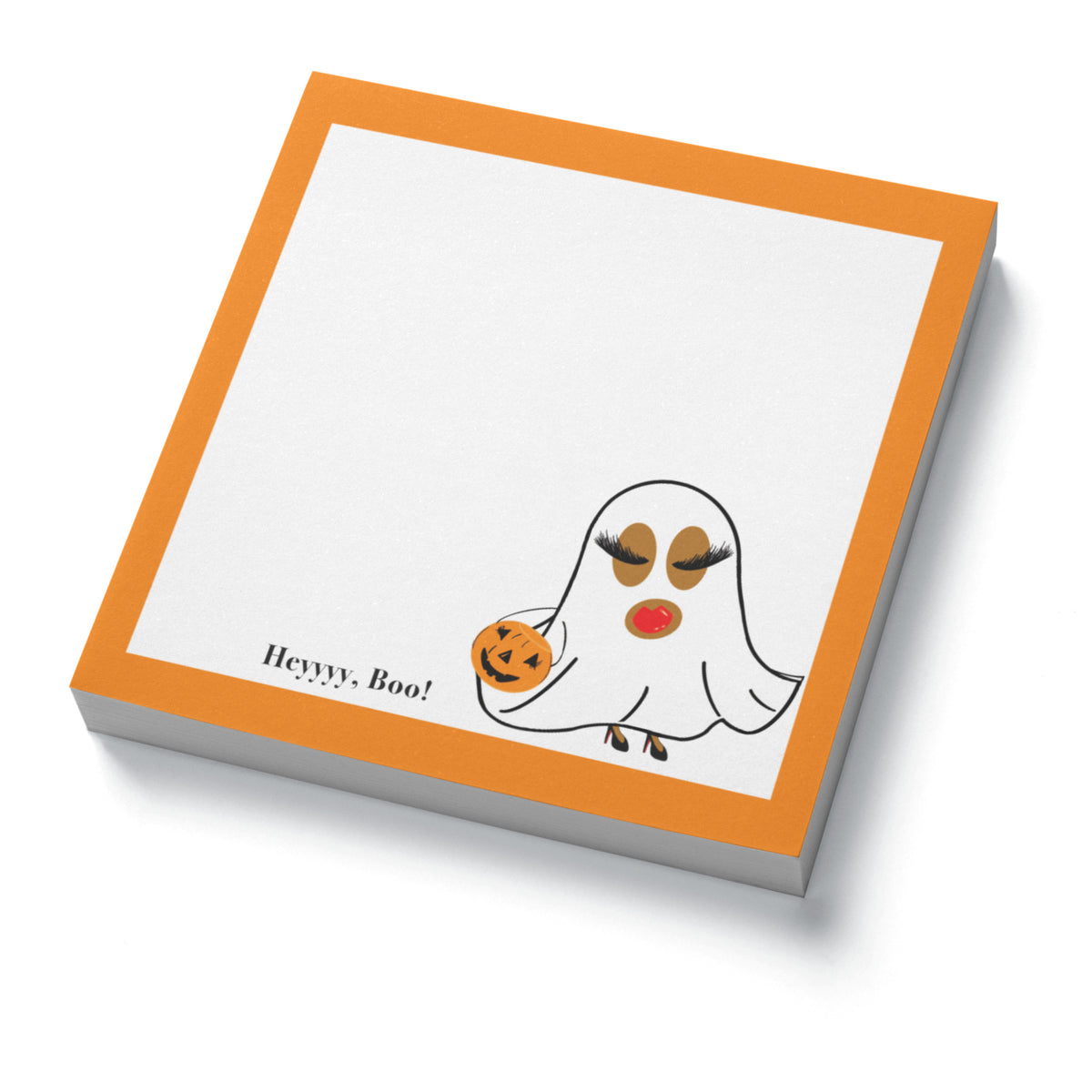 Heyyyy Boo! Halloween Sticky Notes