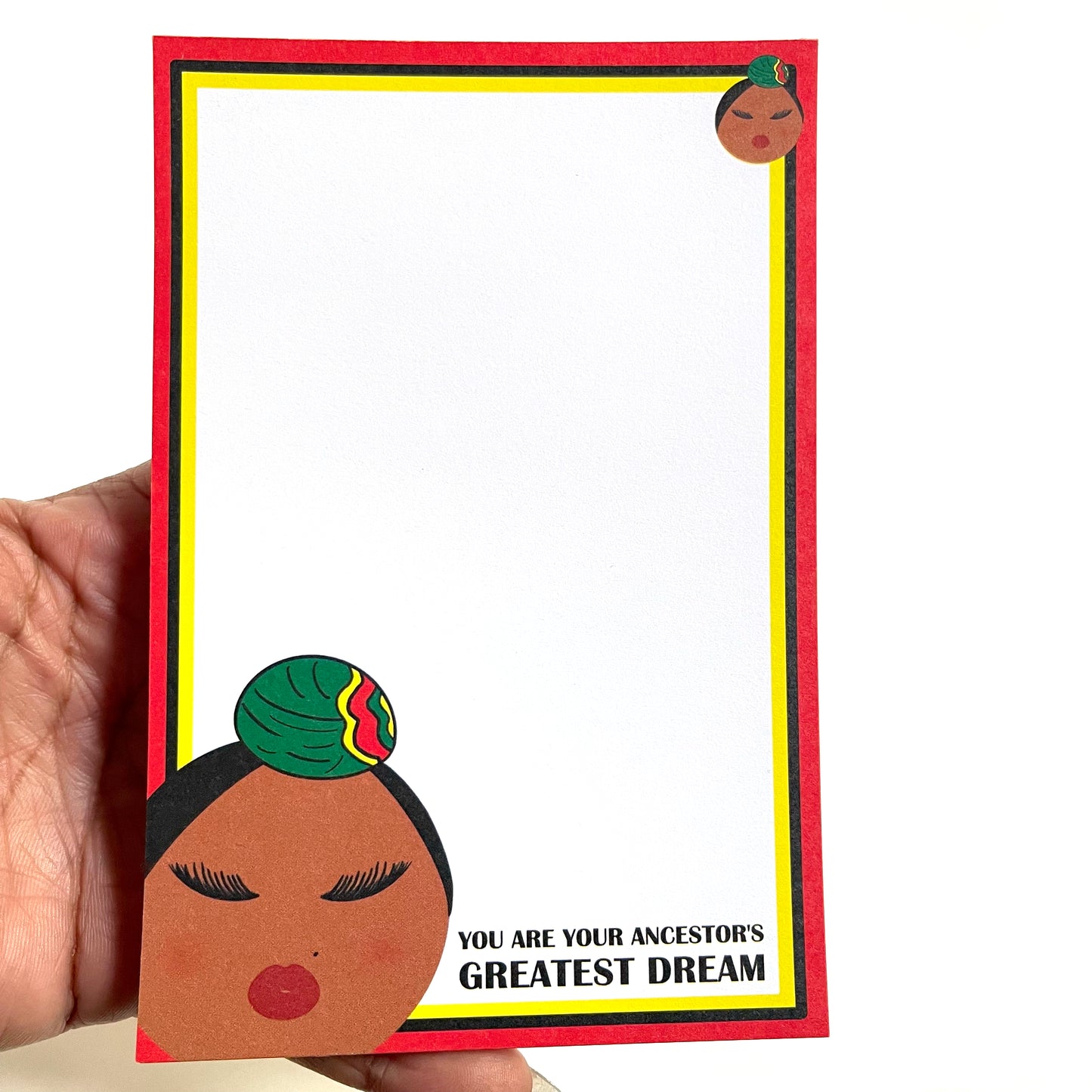 Ivy, 'You Are Your Ancestor's Greatest Dream' Memo Notepad