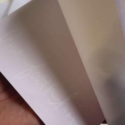 Love Faith Hope, Pink Breast Cancer Awareness Unity Notepad 5x7"