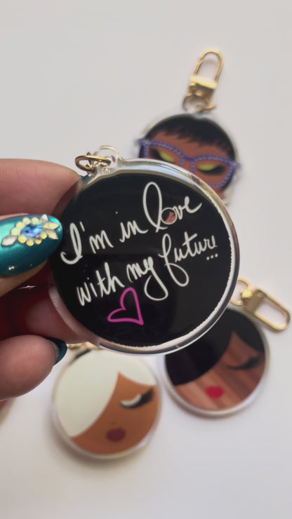 I'm in Love with My Future Keychain & Bag Charm
