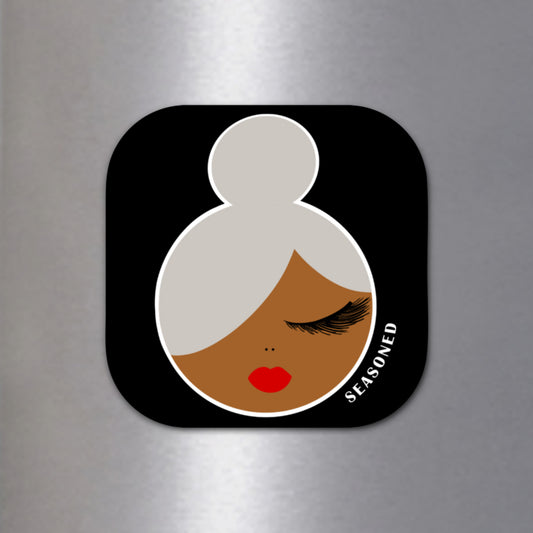Seasoned Fridge Magnet
