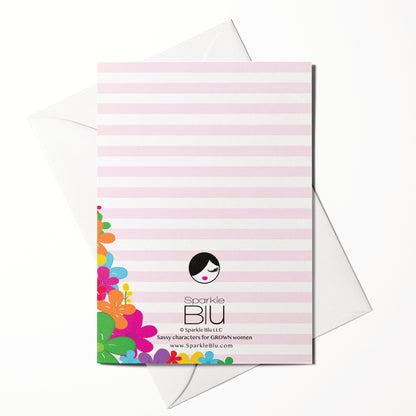 Sending You All Your Flowers, Greeting Card