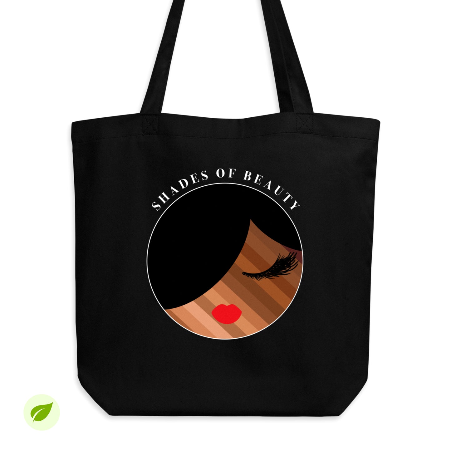 Shades of Beauty, Organic Medium Grocery Tote Bag