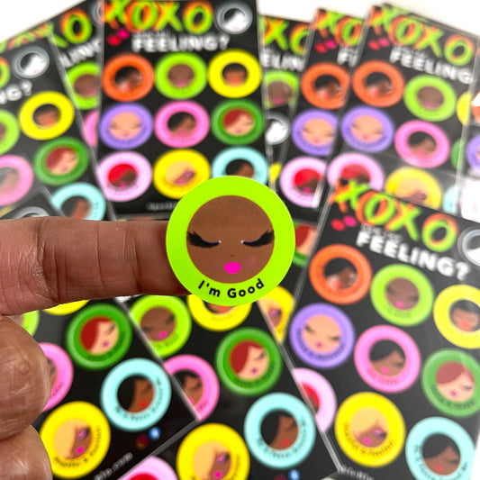 XOXO Mood & Feelings Sticker Set - 2 Sheets