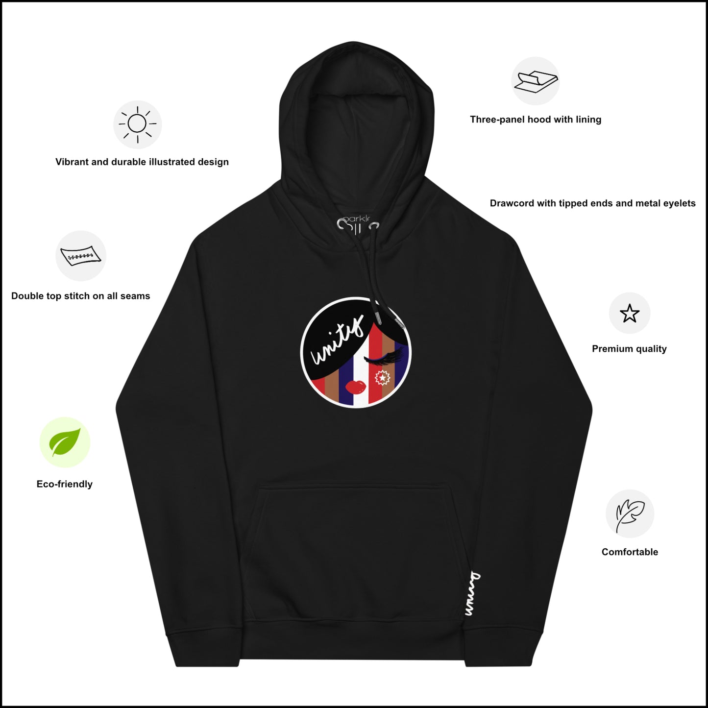 Strength in Unity Eco-Premium Hoodie