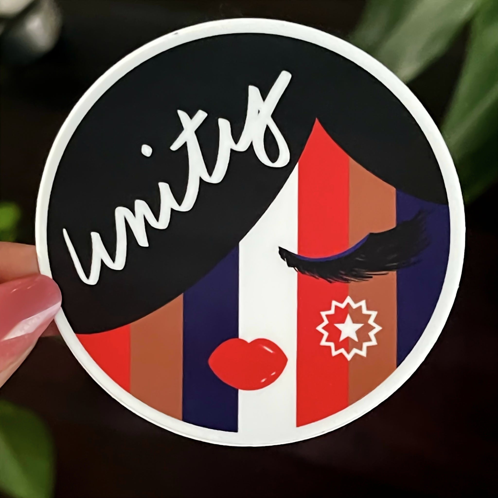 Unity Design Stickers Waterproof Women Stickers | Stylish & Relatable Designs – Sparkle Blu