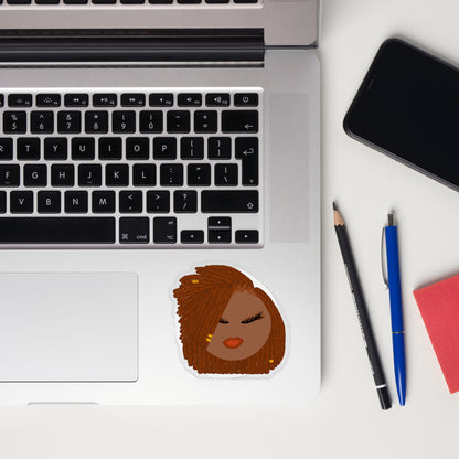 Wendy, Red Locs Sticker